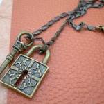 Unisex Womens Mens Necklace Chain Antique Bronze..