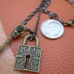 Unisex Womens Mens Necklace Chain Antique Bronze..