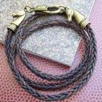 Leather Bracelet, Horse Bracelet, Equine,..